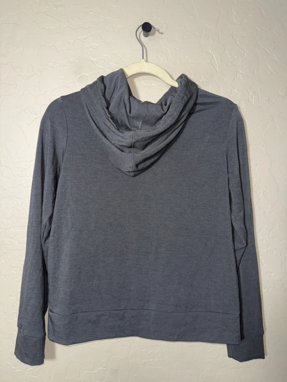 Women's Brushed Bamboo Hoodie grey size small
